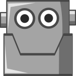 Cute Robot Head (Same Eyes)
